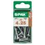 SPAX Schrauben 4x25 mm, 20 Stück in einer Verpackung