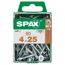 60 SPAX Schrauben 4x25 mm in einer Plastikbox