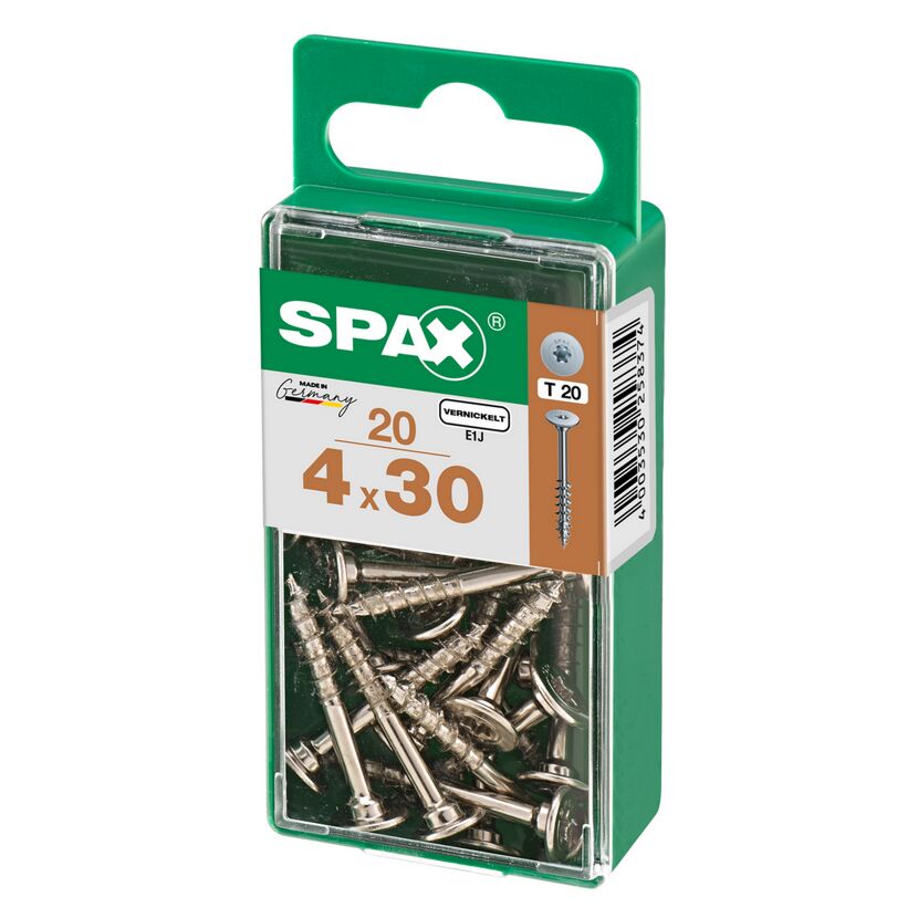 SPAX Universalschrauben 4 x 30 mm, 20 Stück