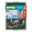 SPAX Spenglerschrauben 4,5 x 35 mm in einer Box