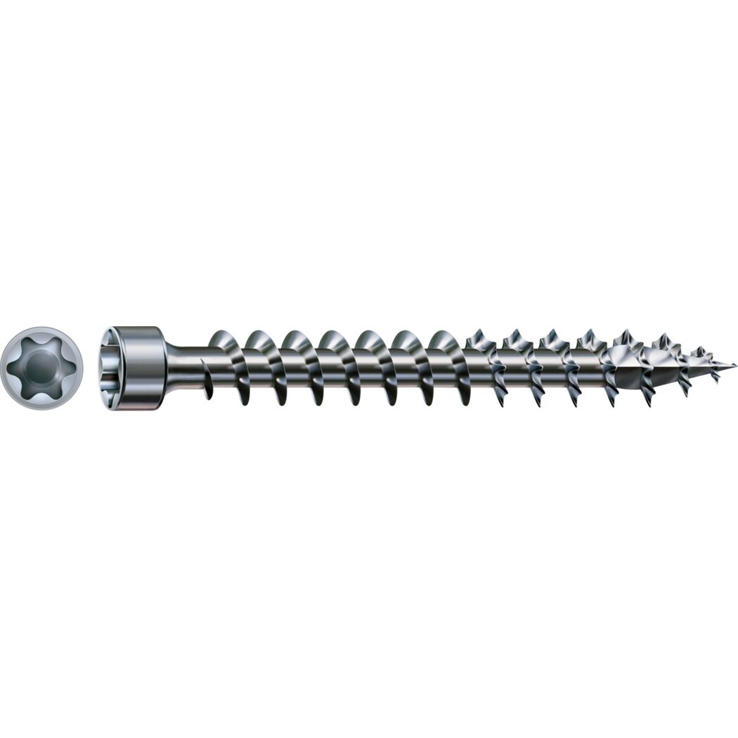 Metallschraube mit Torx Antrieb.