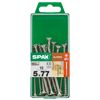 SPAX HiForce Schrauben 5 x 77 mm in grüner Box