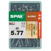 SPAX Hi-Force Schrauben 5 x 77 mm, 40 Stück