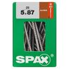 SPAX Hi-Force WiROX Schrauben 5x87 mm, 25 Stück