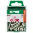 SPAX Schrauben 6 x 30 mm, 20 Stück