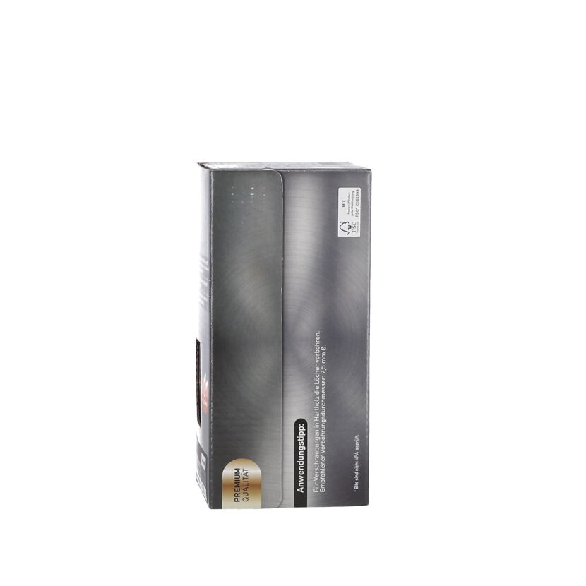 Schwarze Verpackung der Perf.Sekoshr. 4x50mm