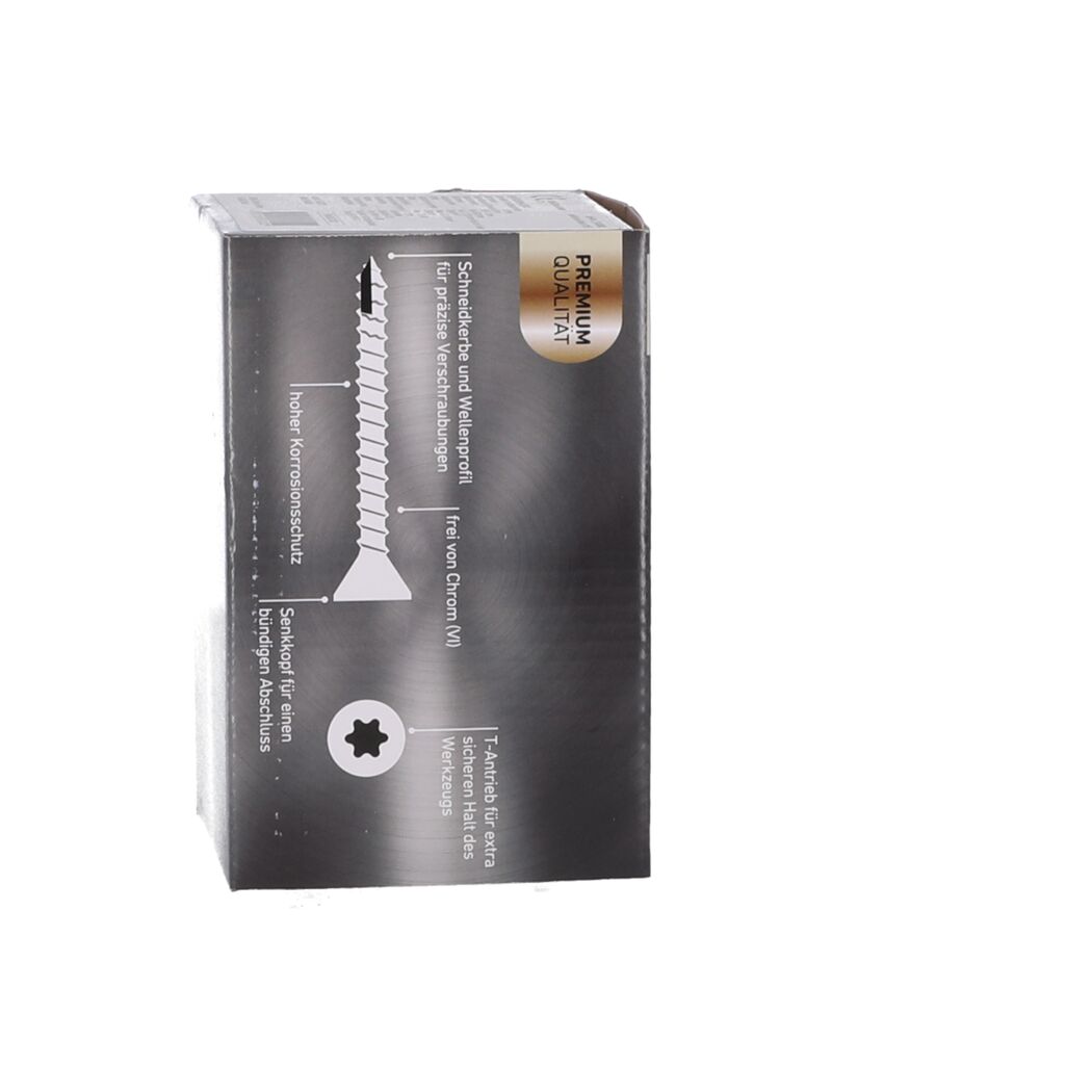 Verpackung von Premium Schrauben