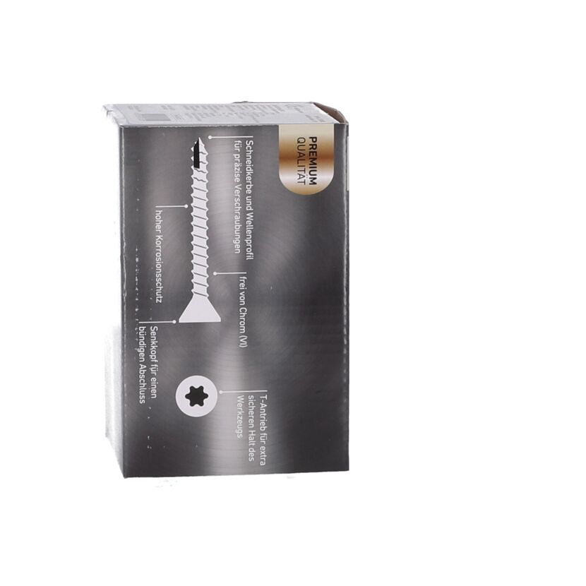 Verpackung von Premium Schrauben