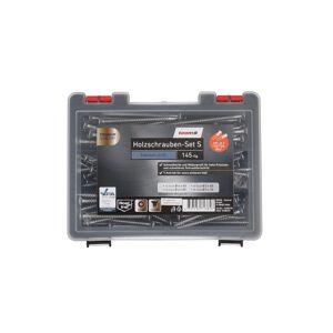 Holzschrauben-Set Torx Edelstahl 145-teilig