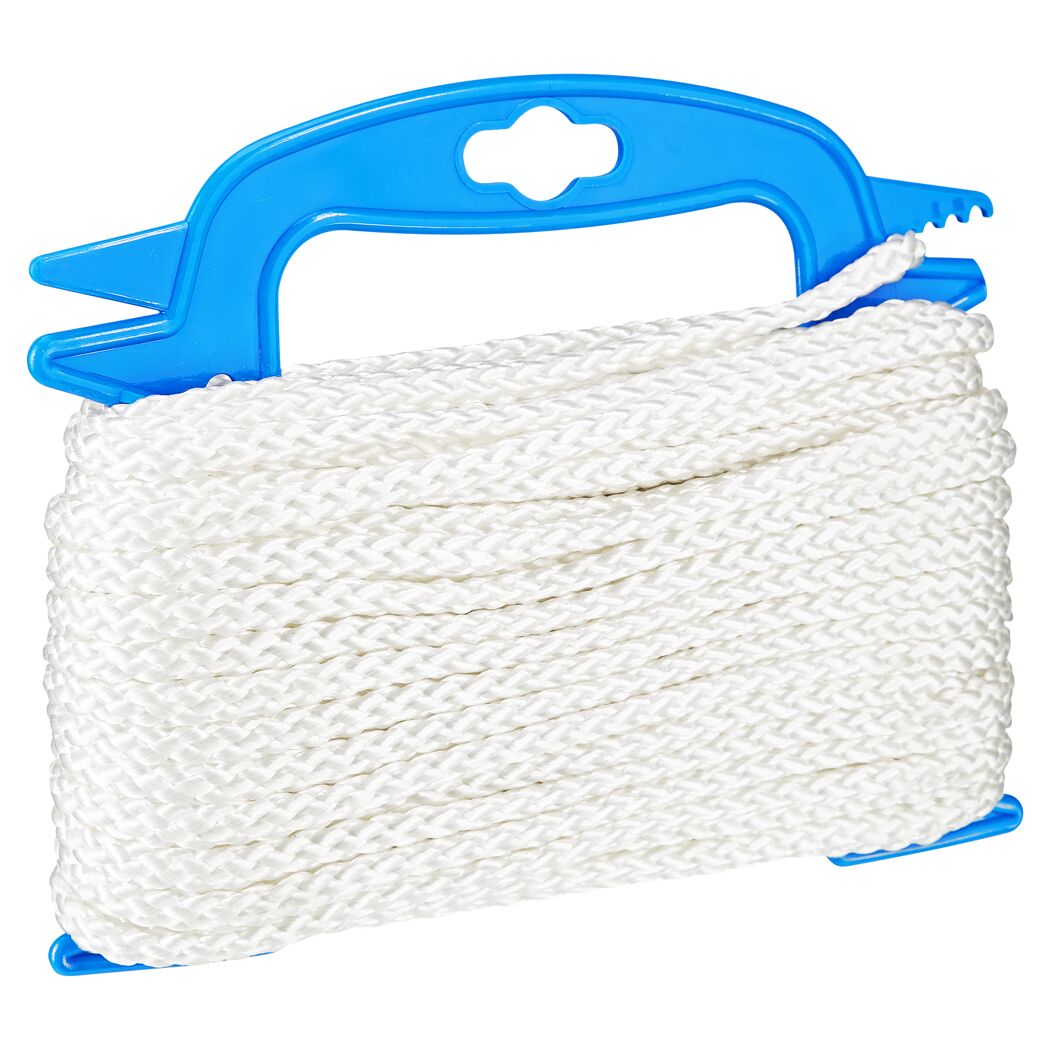 Seil geflochten weiß Ø 6 mm x 20 m