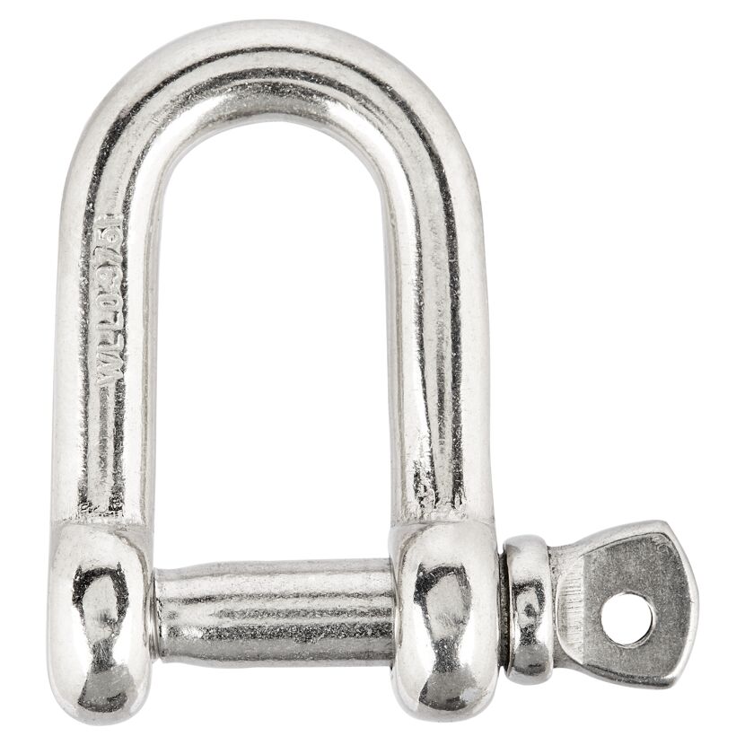 Schäkel 6mm Edelstahl V4A