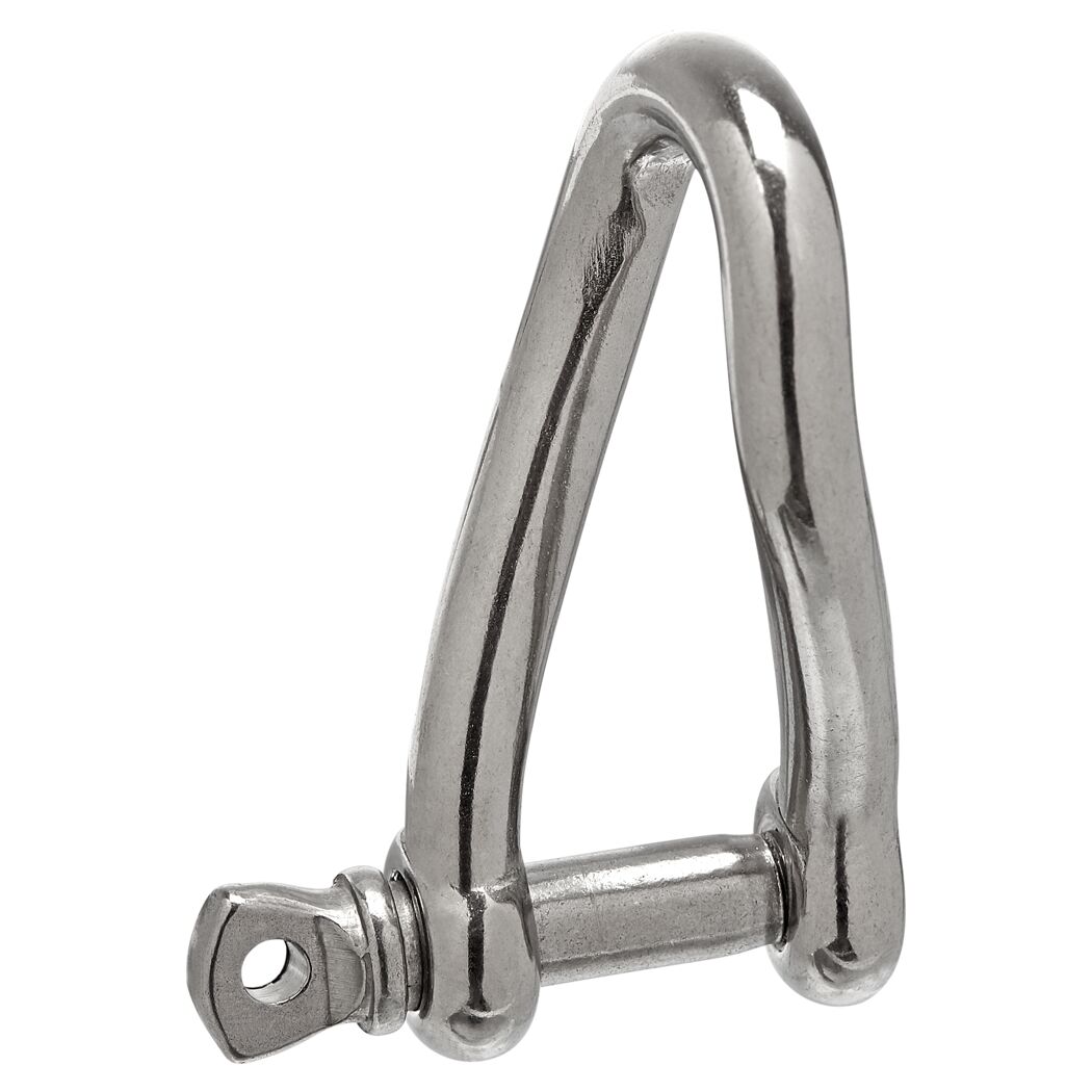 Schäkel 8mm gedreht Edelstahl V4A