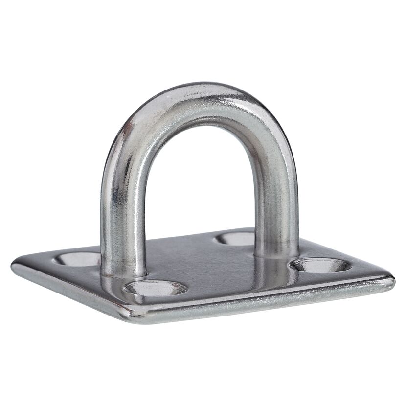 Decksplatte Edelstahl 40 x 35 x 6 mm
