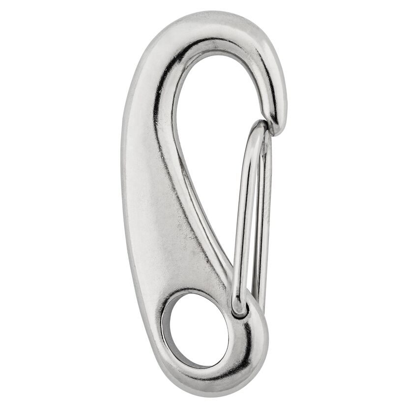 Karabinerhaken Edelstahl A4 70 mm