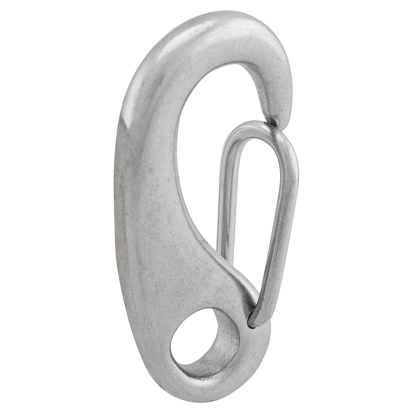 Karabinerhaken Edelstahl A4 50 mm