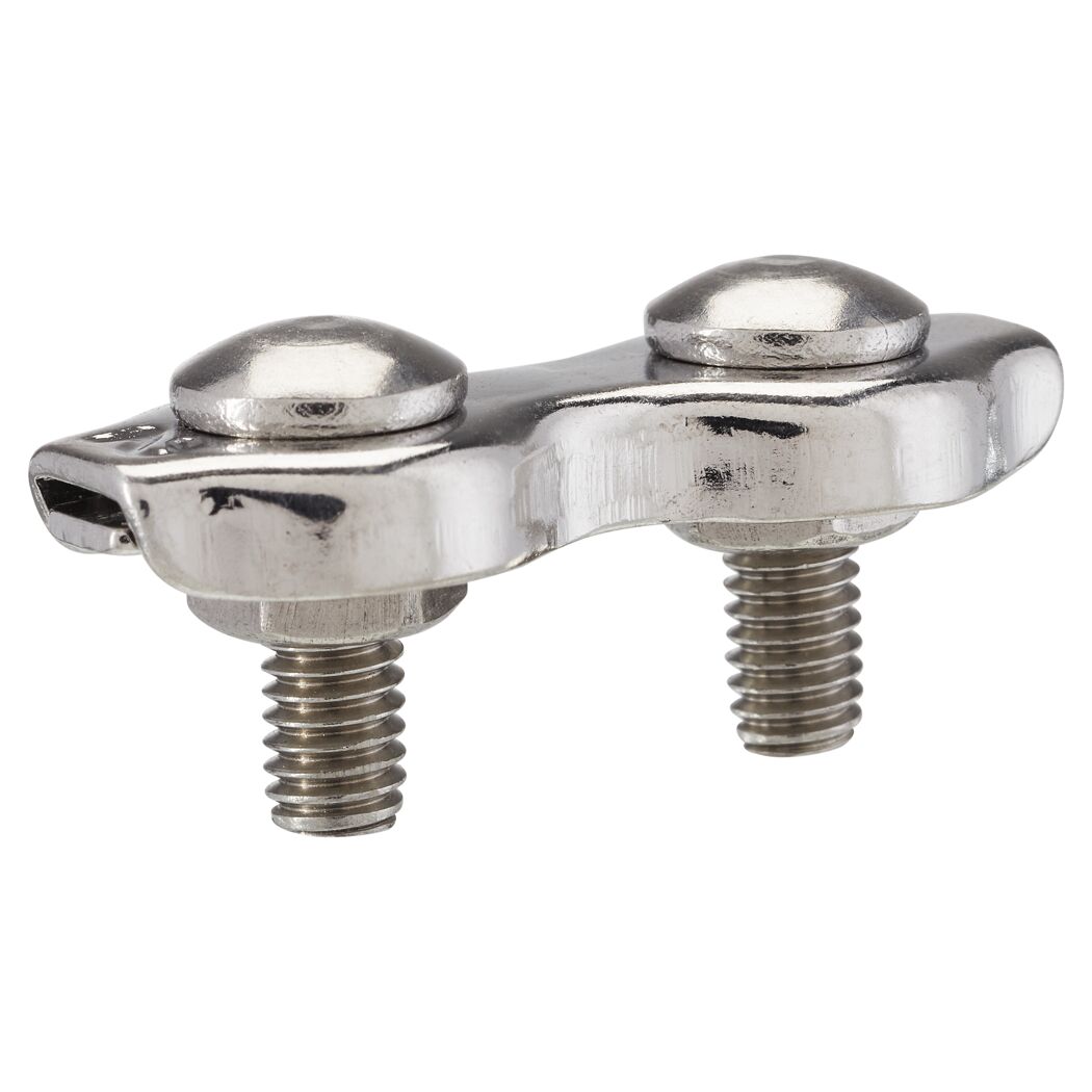 Duplexklemmen 'NauticPro' Edelstahl Ø 2 mm 2 Stück