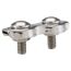 Duplexklemmen 'NauticPro' Edelstahl Ø 2 mm 2 Stück