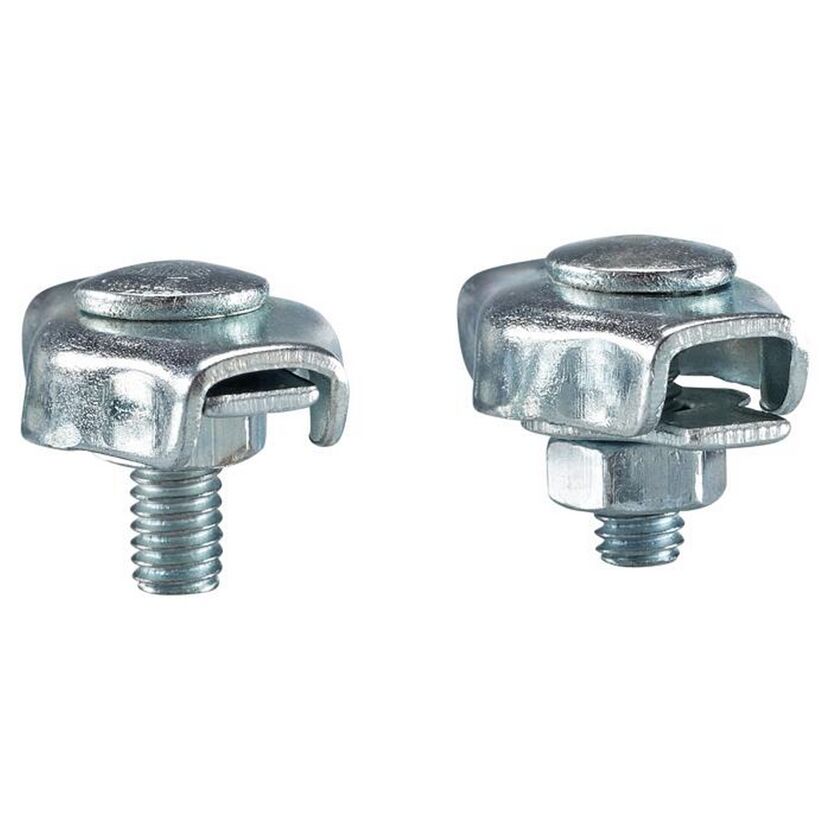 Simplexklemme Edelstahl 2 mm, 2 Stück