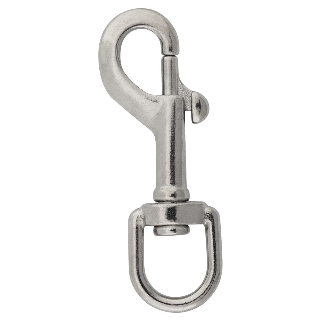 Bolzenkarabiner "NauticPro" Edelstahl 87 mm