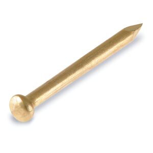 Rundkopfstifte vermessingt Ø 0,14 x 1,3 cm
