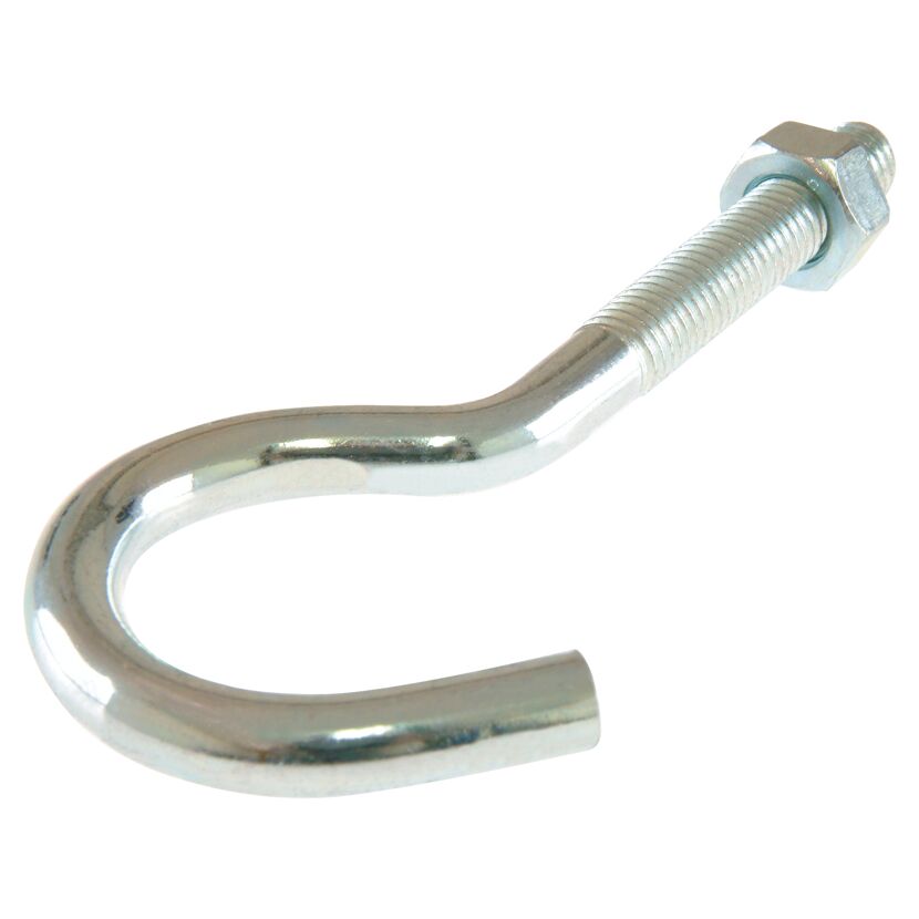 Wäscheleinenhaken M8 x 100 mm 2 Stück