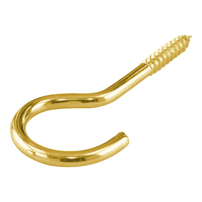 Schraubhaken Stahl 1,8 x 25 mm 10 Stück
