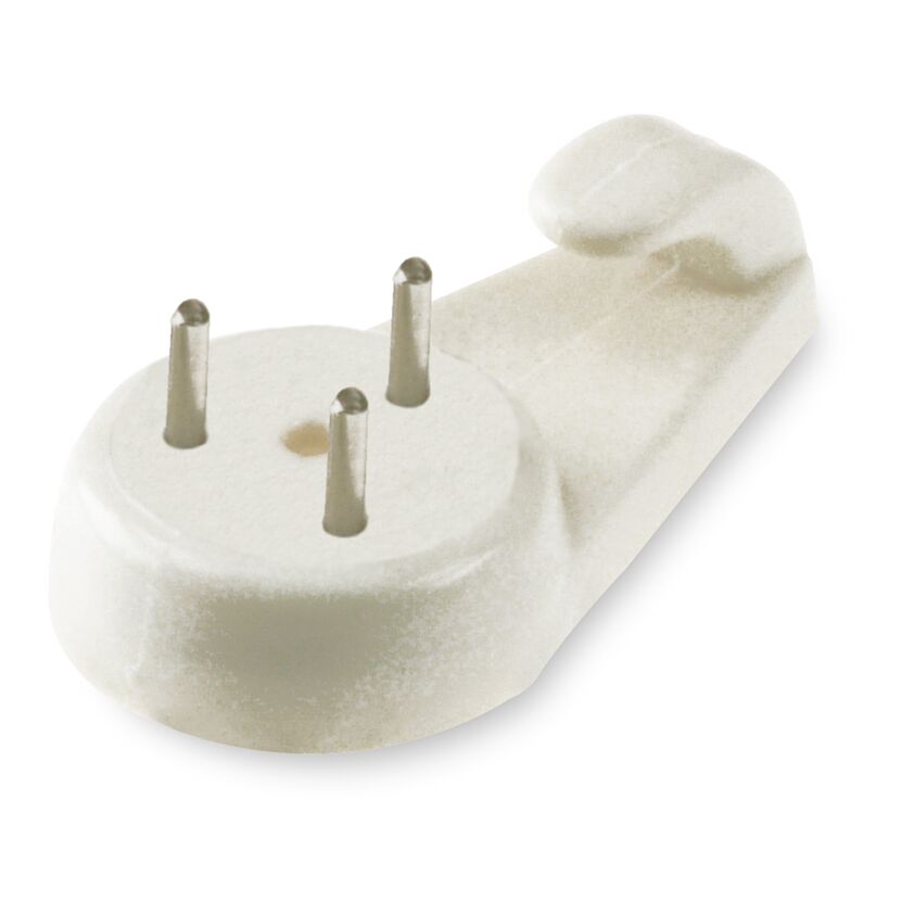 Wandhaken Ø 30 mm 3 Stück