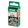 Universalschrauben Halbrundkopf T-Star plus T20 Stahl Ø 5 x 16 mm 16 Stück