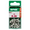 Universalschrauben Halbrundkopf T-Star plus T20 Stahl Ø 5 x 16 mm 16 Stück