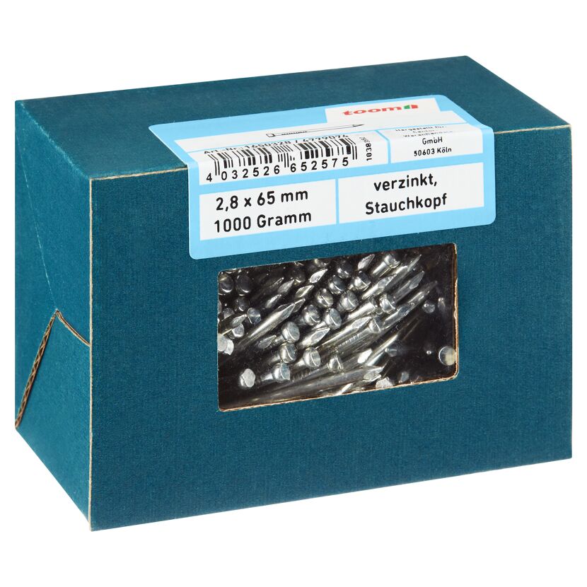 Drahtstifte Stauchkopf Ø 2,8 x 65 mm