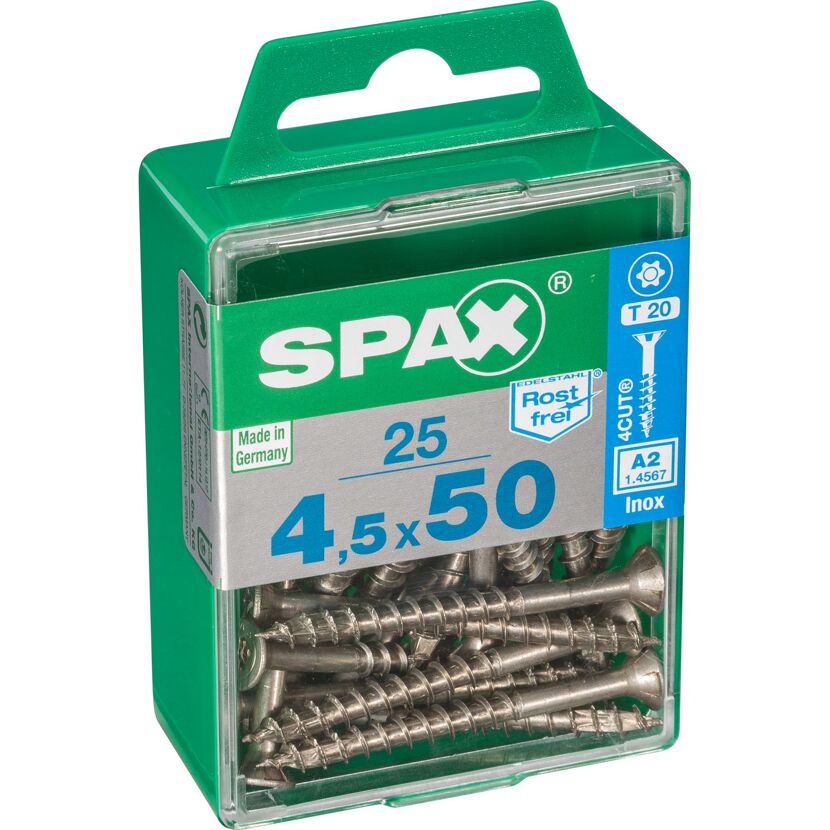 Senkkopfschrauben T-Star Ø 4,5 x 50 mm 25 Stück