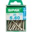 Senkkopfschrauben T-Star Ø 5 x 60 mm Edelstahl A2 25 Stück