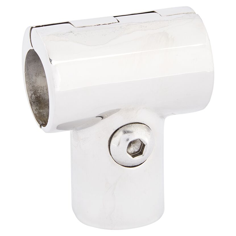 T-Stück Edelstahl A4 90° schraubbar Ø 22 mm