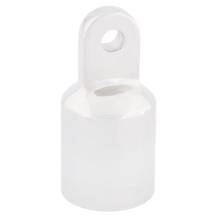 Endkappe mit Öse Edelstahl A4 Ø 22 mm