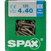Senkkopfschrauben T-Star rostfrei Ø 4 x 40 mm 125 Stück