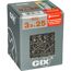 Trockenbauschraube 'Gix-C' PH2 Ø 3,9 x 25 mm 600 Stück