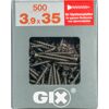 Trockenbauschraube 'Gix-C' PH2 Ø 3,9 x 35 mm 500 Stück