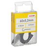 Schraubhaken Stahl verzinkt 5,2 x 60 mm 4 Stück