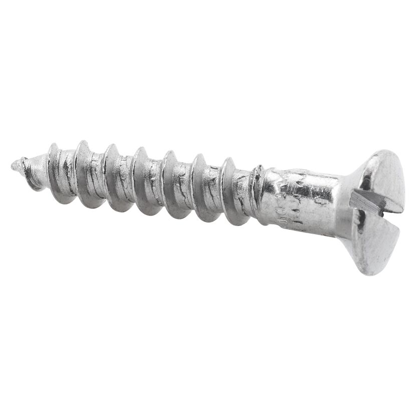 Senkkopfschraube mit Längsschlitz