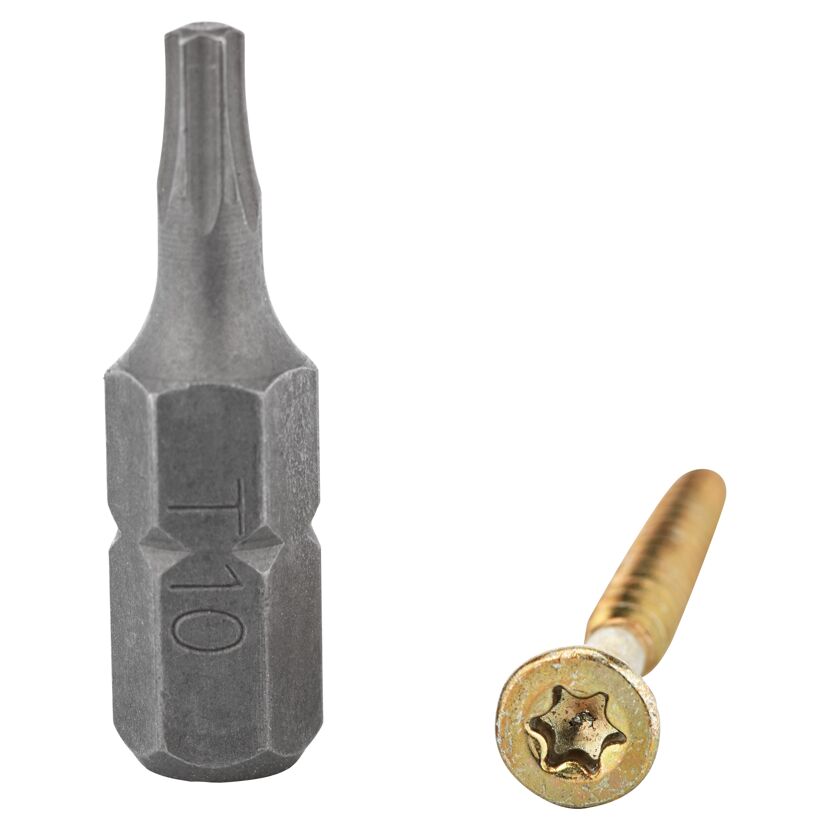 Dielenschrauben T10 Stahl 3,2 x 60 mm 75 Stück