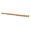 Fensterschrauben T30 Torx Stahl gelb verzinkt 7,5 x 132 mm 8 Stück
