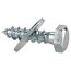 Bodenhülsenset SW17 Stahl 10 x 40 mm 20 Stück