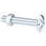 Flachrundschrauben SD Kreuzschlitz Stahl M5 x 30 mm 4 Stück