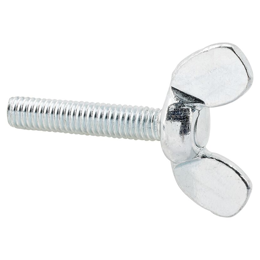 Flügelschraube Stahl 6 x 30 mm 4 Stück