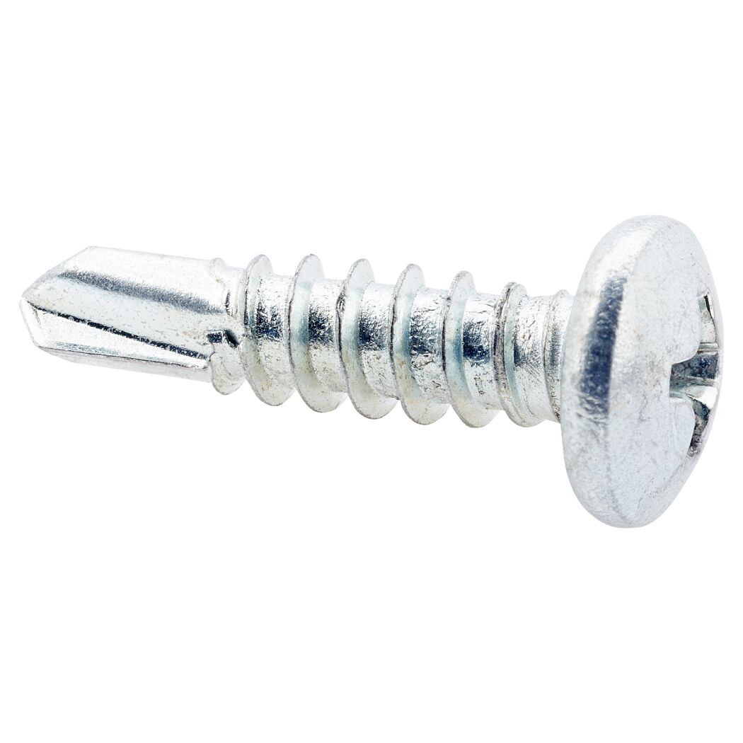 Blechbohrschrauben PH2 Kreuzschlitz Stahl verzinkt 4,8 x 19 mm 25 Stück