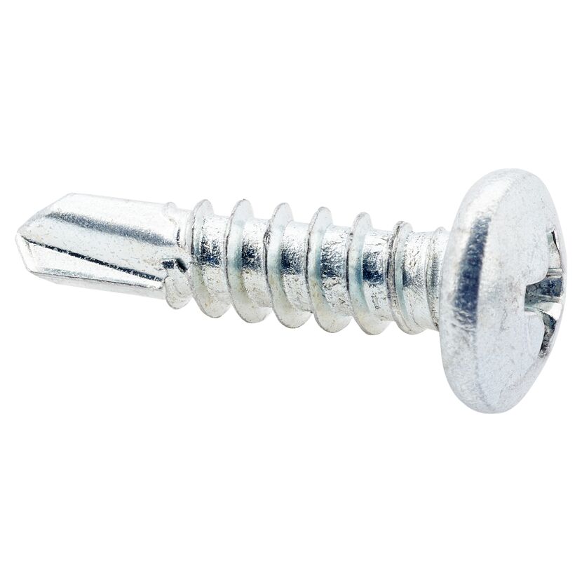 Blechbohrschrauben PH2 Kreuzschlitz Stahl verzinkt 4,8 x 19 mm 25 Stück