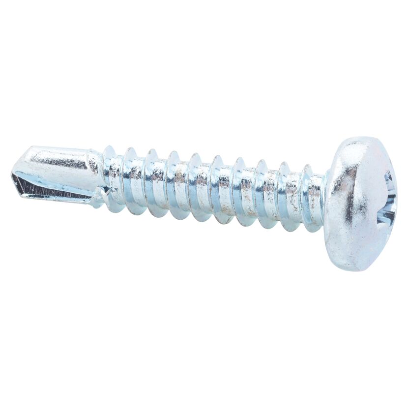 Blechbohrschrauben PH2 Kreuzschlitz Stahl verzinkt 4,8 x 25 mm 20 Stück