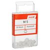 Scheiben Kunststoff M5 5,3 x 10 mm, 20 Stück