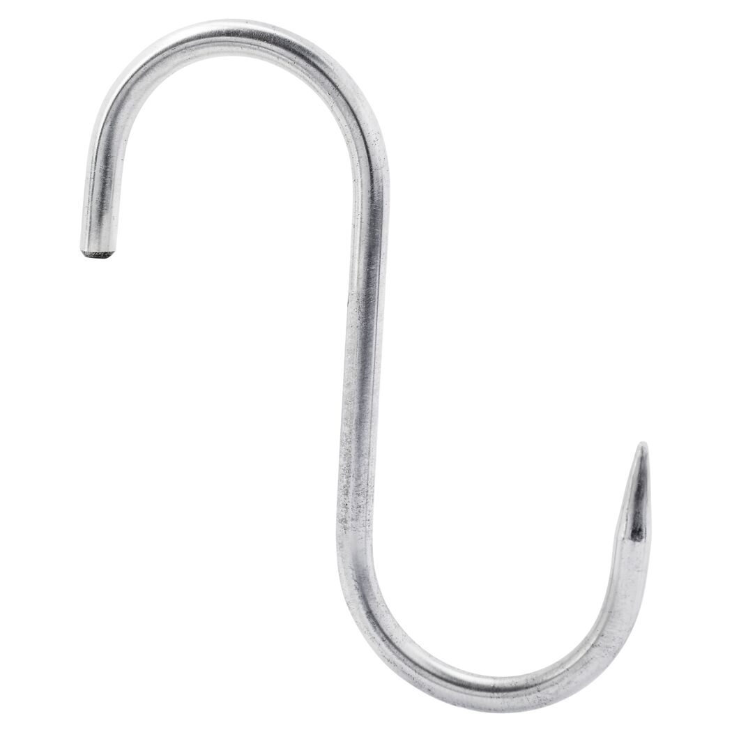 S-Haken Edelstahl 4,0 x 80 mm 2 Stück