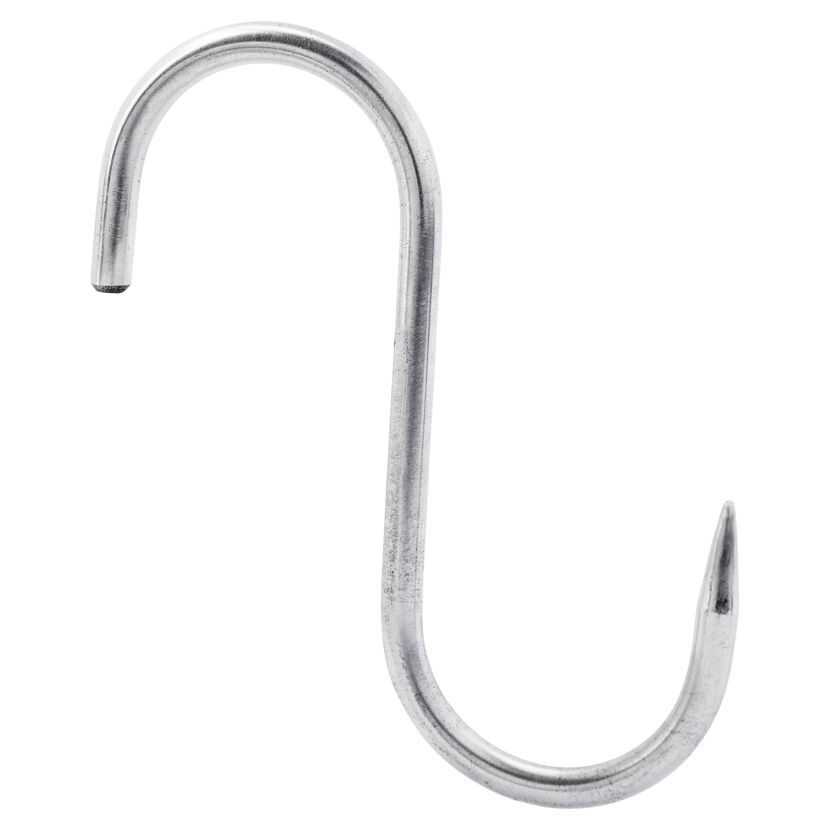 S-Haken Edelstahl 4,0 x 80 mm 2 Stück